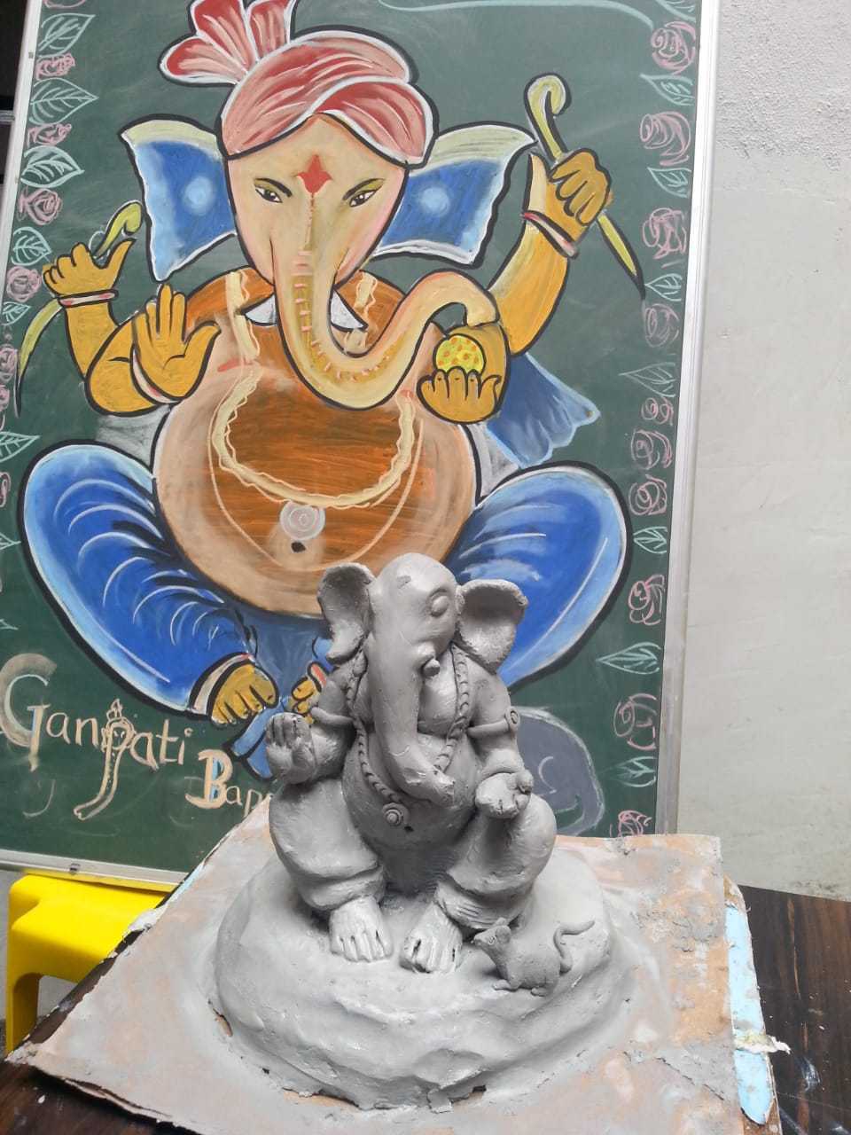Eco Friendly Ganesha Making