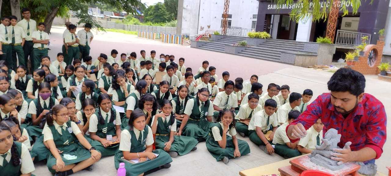 Ganesh Idol Making Activity